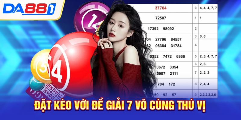 Đặt kèo với đề giải 7 vô cùng thú vị