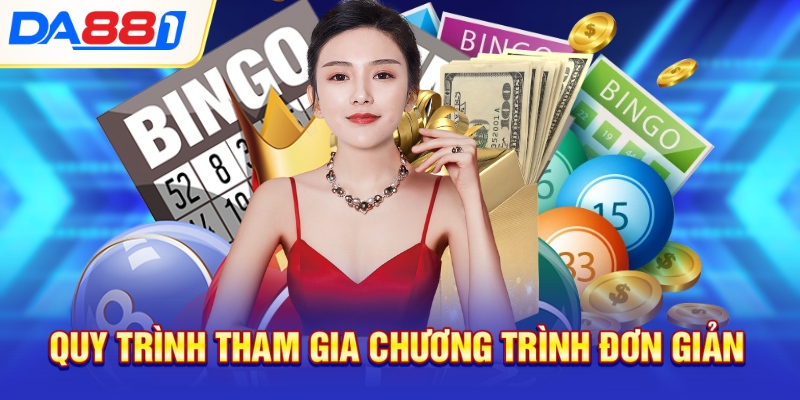 Quy trình tham gia chương trình đơn giản